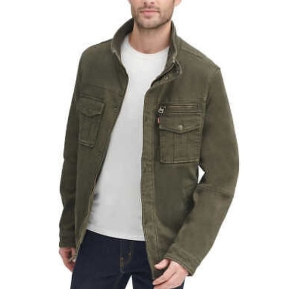Levi's Other - Levis Mens Sz L  Army Green Utility Field Jacket